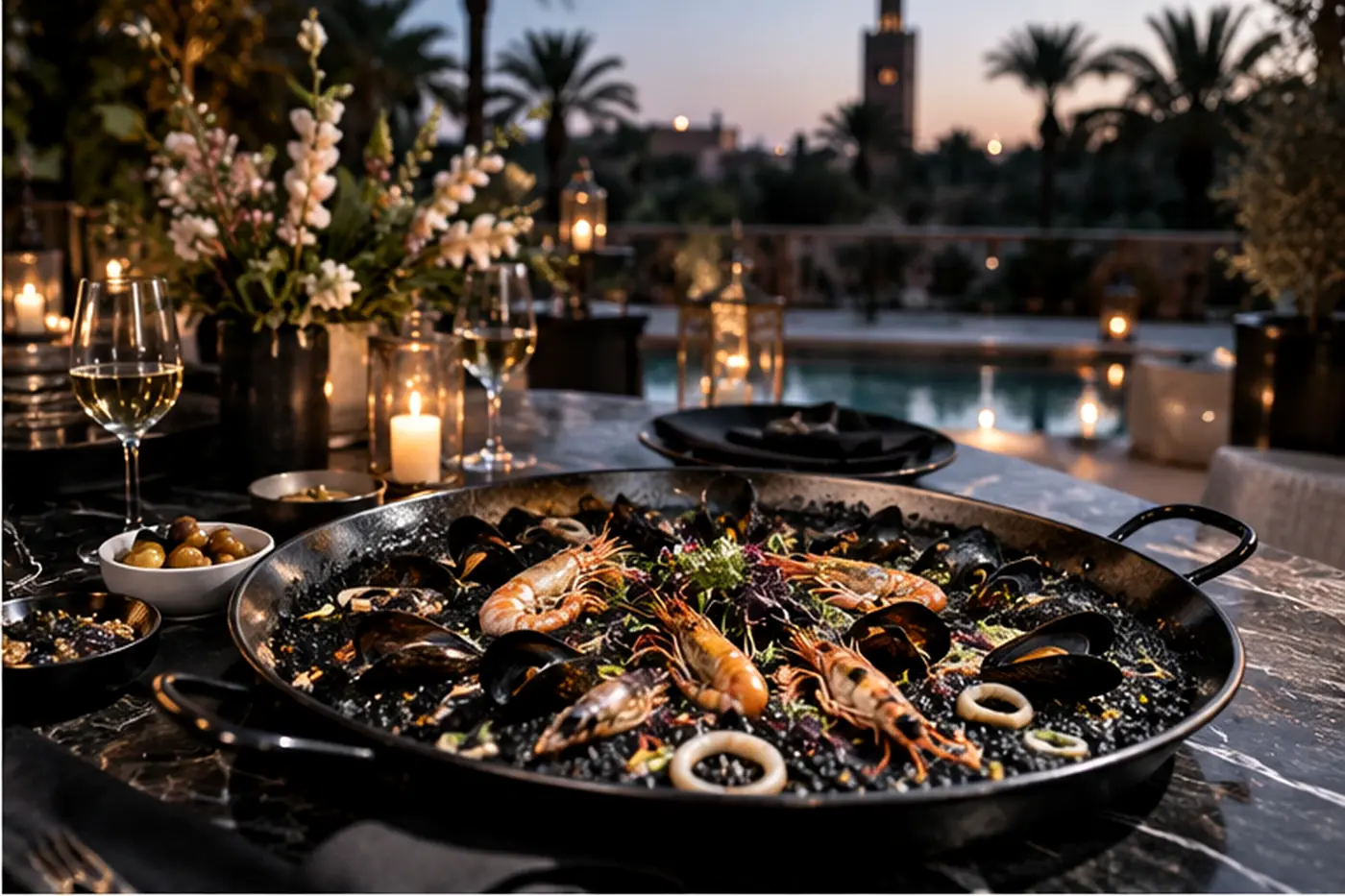 Visuel d’ambiance : les soirées à marrakech